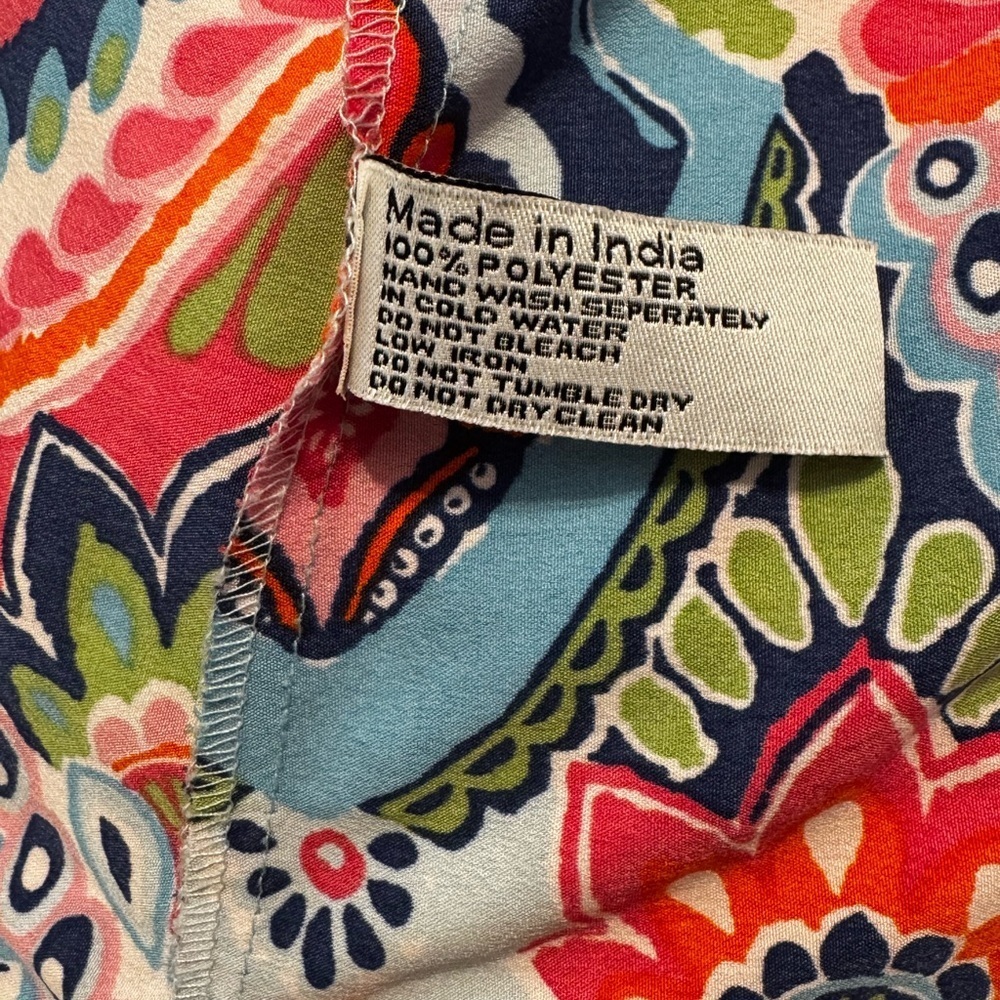 Buckhead  Betties Vibrant Patterned Blouse - Picture 6 of 7